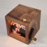 Dropshipping Gift Valentine'S Day Gift Glowing Desktop Ornaments Custom Page Turn Photo Machine Bedroom Night Light