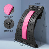 Lumbar Stretcher Device for Lower Back Pain Lower Device for Back Opening Yoga Spine Correction Pillow for Back Chiropracticybam