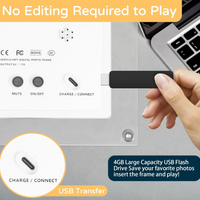 Evarons Acrylic Digital Photo Frame